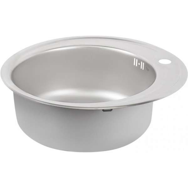 Кухонна мийка Qtap D510 Satin 0,8 мм (QTD510SAT08)