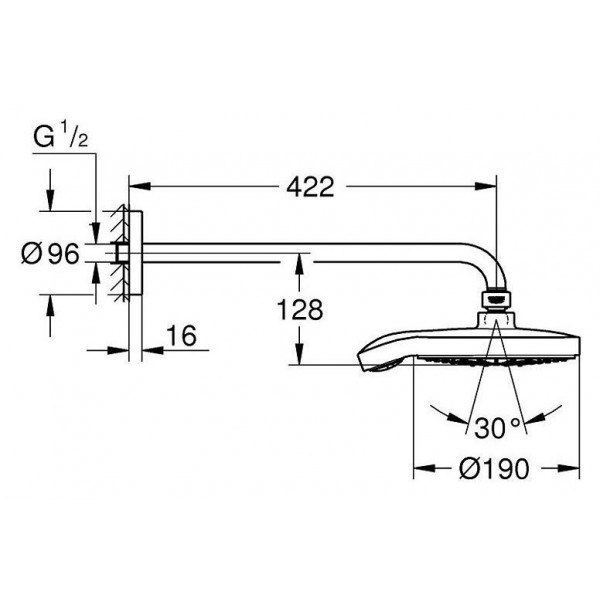 Grohe Power&Soul Cosmopolitan 190 26172LS0