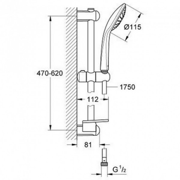 Grohe Euphoria 110 Mono 27266001