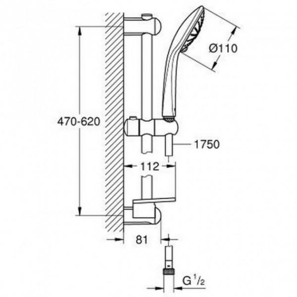 Grohe Euphoria 110 Massage 27231001