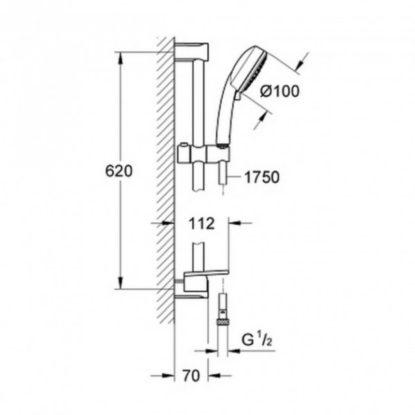 Grohe New Tempesta Cosmopolitan 100 27929002