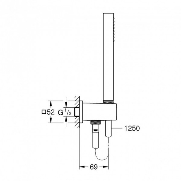 Grohe Euphoria Cube Stick 26405000