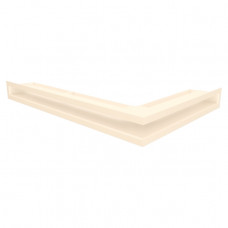 Вентиляційна решітка ліва SAVEN Loft Angle 60х400х600 кремова