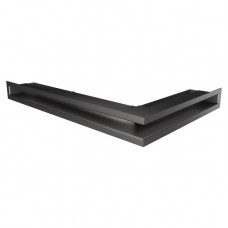 Вентиляційна решітка ліва SAVEN Loft Angle 60х400х600 гарфитова