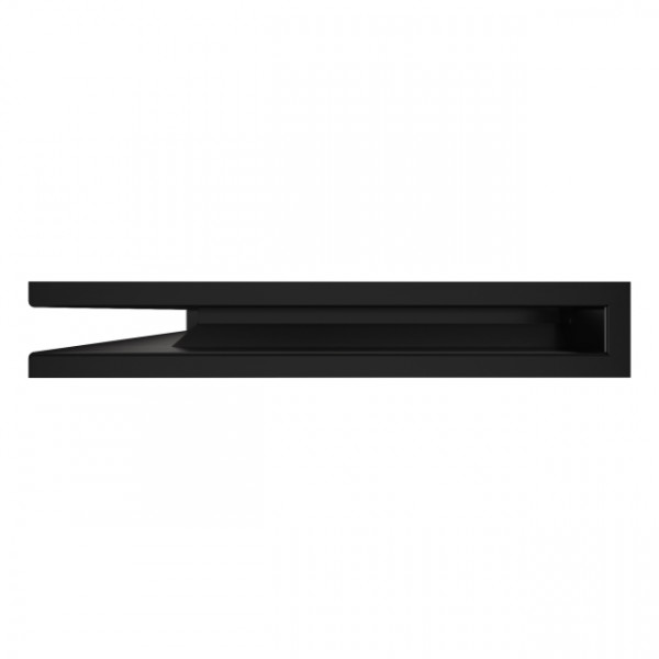 Вентиляційна решітка ліва SAVEN Loft Angle 60х400х600 чорна