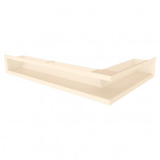 Вентиляційна решітка ліва SAVEN Loft Angle 90х400х600 кремова