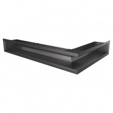 Вентиляційна решітка ліва SAVEN Loft Angle 90х400х600 гарфітова