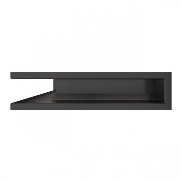 Вентиляційна решітка ліва SAVEN Loft Angle 90х400х600 гарфітова