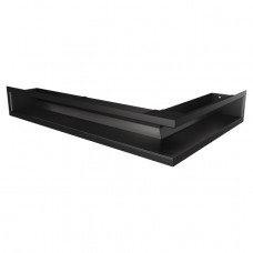 Вентиляційна решітка ліва SAVEN Loft Angle 90х400х600 чорна