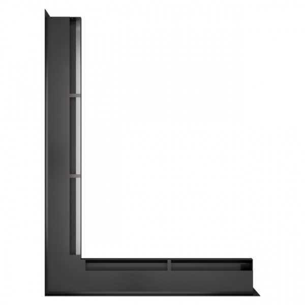 Вентиляційна решітка ліва SAVEN Loft Angle 60х600х800 гарфитова