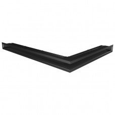 Вентиляційна решітка ліва SAVEN Loft Angle 60х600х800 чорна