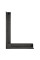 Вентиляційна решітка ліва SAVEN Loft Angle 90х600х800 гарфитова