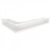 Вентиляційна решітка права SAVEN Loft Angle 60х600х400 біла