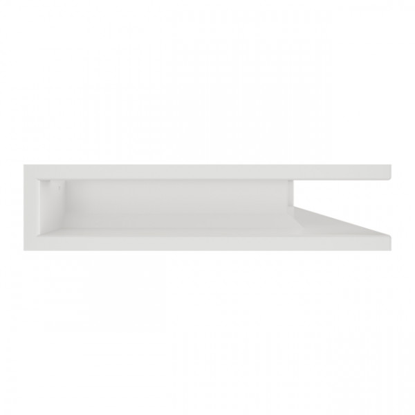 Вентиляційна решітка права SAVEN Loft Angle 60х600х400 біла