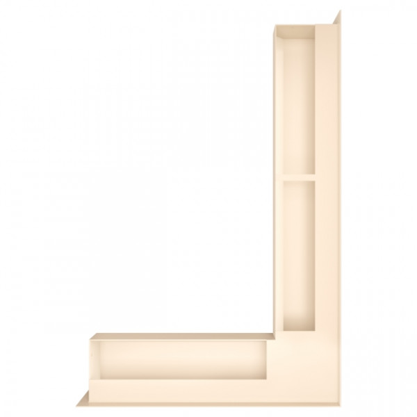Вентиляційна решітка права SAVEN Loft Angle 60х600х400 кремова