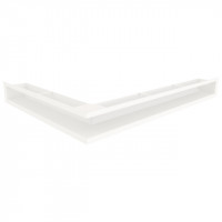 Вентиляційна решітка права SAVEN Loft Angle 60х800х600 біла