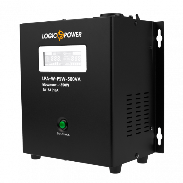 LogicPower LPA-W-PSW-500VA (350Вт) 2A/5A/10A з правильною синусоїдою 12V