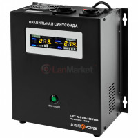 LogicPower LPY-W-PSW-1500VA+ (1050Вт) 10A/15A з правильною синусоїдою 24V