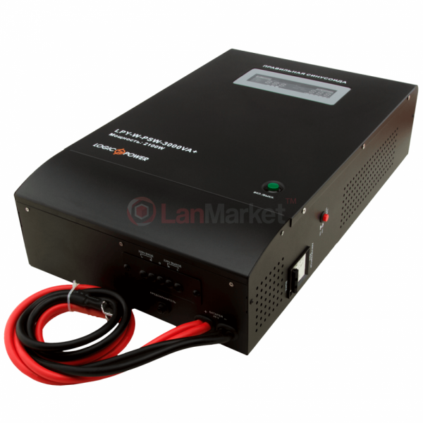 LogicPower LPY-W-PSW-3000VA+ (2100Вт) 10A/15A з правильною синусоїдою 48V