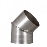 Коліно 45° Ф180 0,5 мм AISI 304