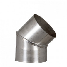 Коліно 45° Ф180 0,5 мм AISI 304