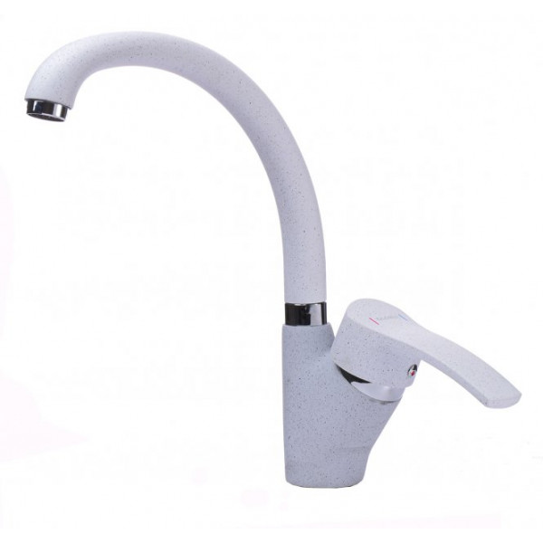 Змішувач для кухні Globus Lux GLQU-0203S-BIG-7-WHITE