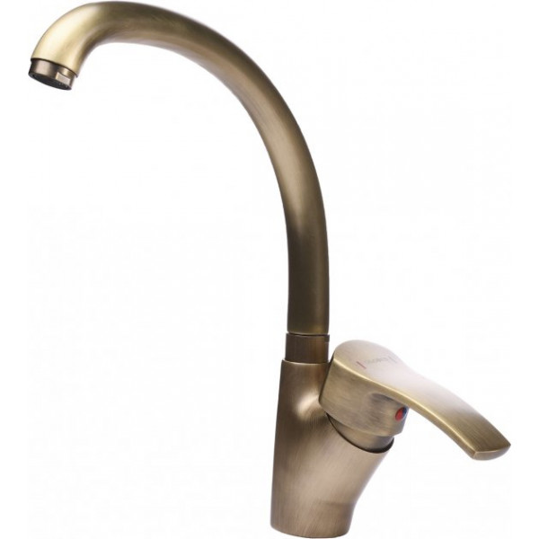 Змішувач для кухні Globus Lux GLQU-0203S-BIG-9-BRONZE