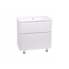 Комплект Qtap Scorpio 810х825х460 White тумба підлогова + раковина