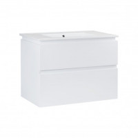 Комплект Qtap Albatross 810х725х460 White тумба підвісна + раковина