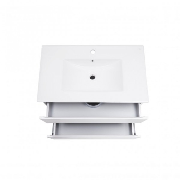 Комплект Qtap Albatross 810х725х460 White тумба підвісна + раковина