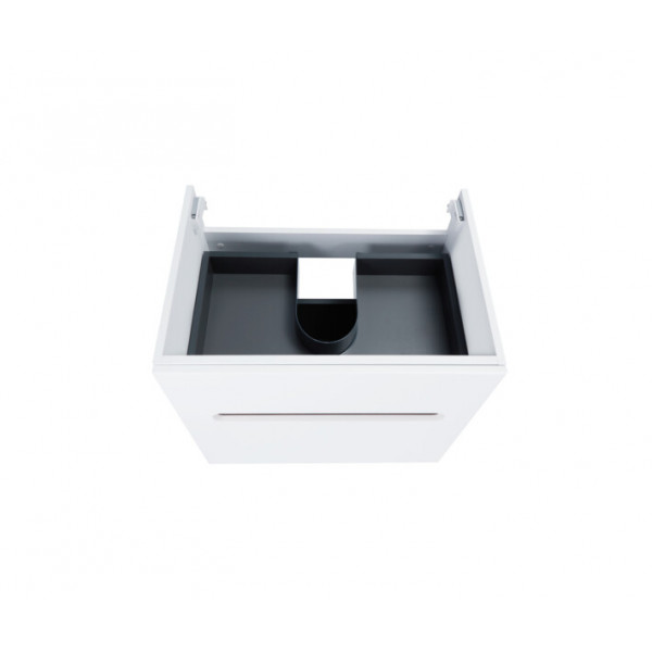 Комплект Qtap Virgo 700х580х437 White/Whitish oak тумба підвісна + раковина