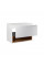 Тумба підвісна Qtap Robin 800х476х437 White/Whitish oak зі стільницею QT1379TPН8001WWO QT1379TPН80