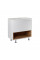 Тумба підлогова Qtap Robin 700х616х437 White/Whitish oak зі стільницею QT1380TNН7001WWO QT1380TNН70