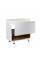 Тумба підлогова Qtap Robin 800х616х437 White/Whitish oak зі стільницею QT1380TNН8001WWO QT1380TNН80