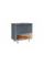 Тумба підлогова Qtap Robin 700х616х437 Graphite/Whitish oak зі стільницею QT1380TNН7002GWO