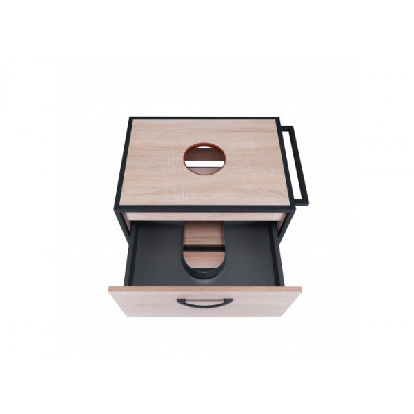 Тумба підлогова Qtap Taurus 700х616х469 Whitish oak зі стільницею QT2480TNT73WO QT2480TNT73WO 40837