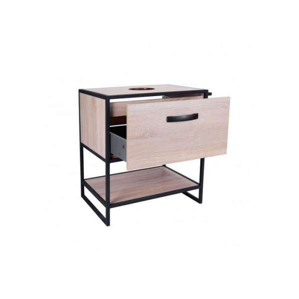 Тумба підлогова Qtap Taurus 700х616х469 Whitish oak зі стільницею QT2480TNT73WO QT2480TNT73WO 40837