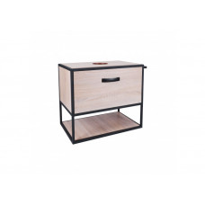 Тумба підвісна Qtap Taurus 600х476х469 Whitish oak зі стільницею QT2479TPT603WO QT2479TPT603WO 40842