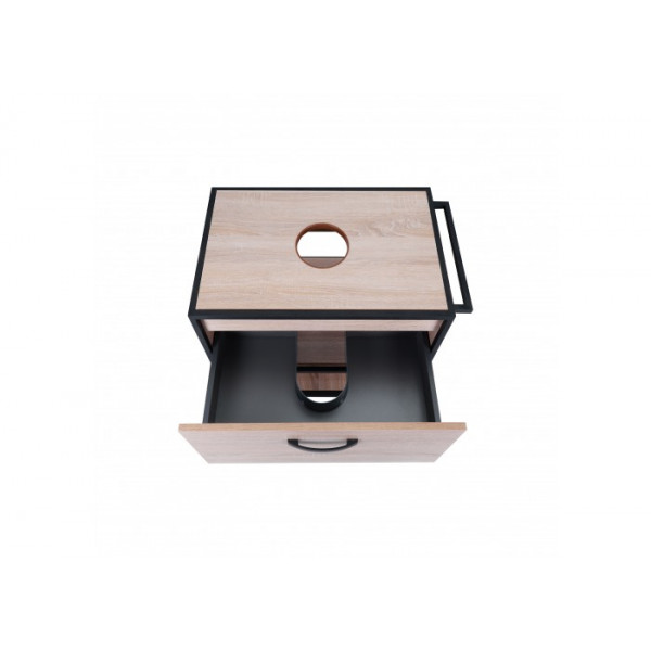 Тумба подвесная Qtap Taurus 800х476х469 Whitish oak со столешницей QT2479TPT803WO QT2479TPT803WO 408