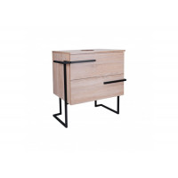 Тумба напольная Qtap Taurus 600х616х437 Whitish oak со столешницей QT2480TNT603WO QT2480TNT603WO 408