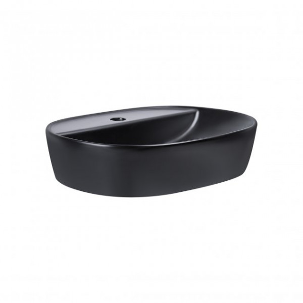 Раковина для ванної Qtap Scorpio 505х385х120 Matt black QT142202MBMB QT142202MBMB 40157