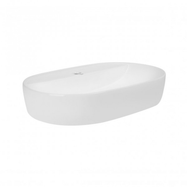 Раковина для ванної Qtap Scorpio 610x400x120 White з донним клапаном QT14112203W QT14112203W 40159