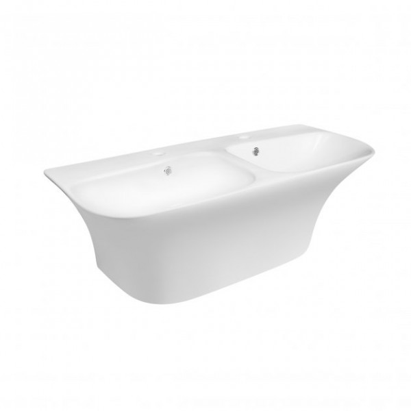 Раковина для ванної Qtap Virgo 1000х410х360 White з донним клапаном QT1811G760W QT1811G760W 40459