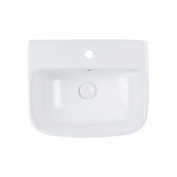 Раковина для ванної Qtap Crow 500х400х385 White з донним клапаном QT0511G815W QT0511G815W 40463