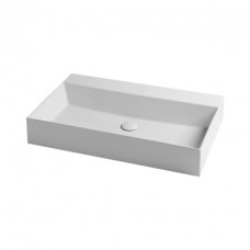 Раковина для ванної Azzurra Elegance squared EQA75MB1 Shiny white