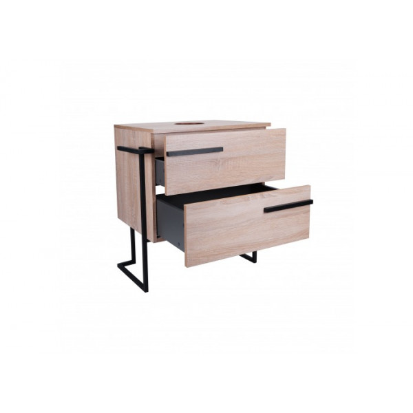 Тумба підлогова Qtap Taurus 700х616х437 Whitish oak зі стільницею QT2480TNT703WO QT2480TNT703WO 4084