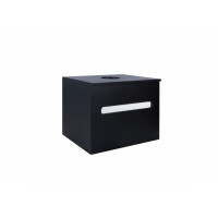 Тумба підвісна Qtap Virgo 700х476х469 Black/White зі стільницею QT1879TPА702BW QT1879TPА702BW 40861