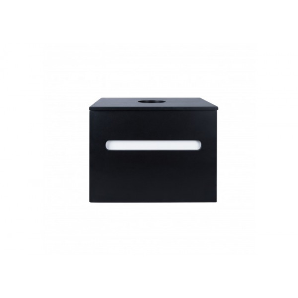 Тумба підвісна Qtap Virgo 800х476х469 Black/White зі стільницею QT1879TPА802BW QT1879TPА802BW 40862