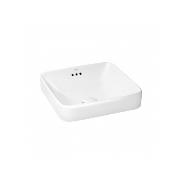 Раковина для ванної Qtap Jay 420х420х155 White з донним клапаном QT0711K424W QT0711K424W 36727