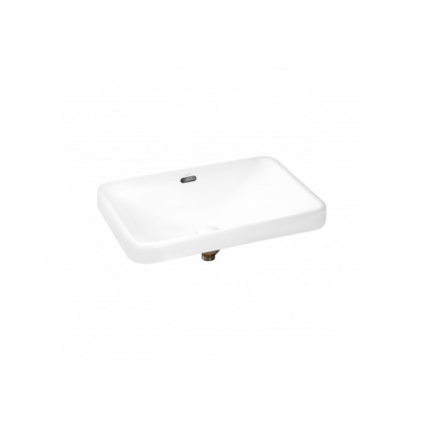 Раковина для ванної Qtap Jay 590х400х175 White з донним клапаном QT0711K306W QT0711K306W 36729